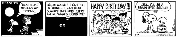 スヌーピーの誕生日はいつ 何歳なの 根拠の漫画には前談があった たま日記