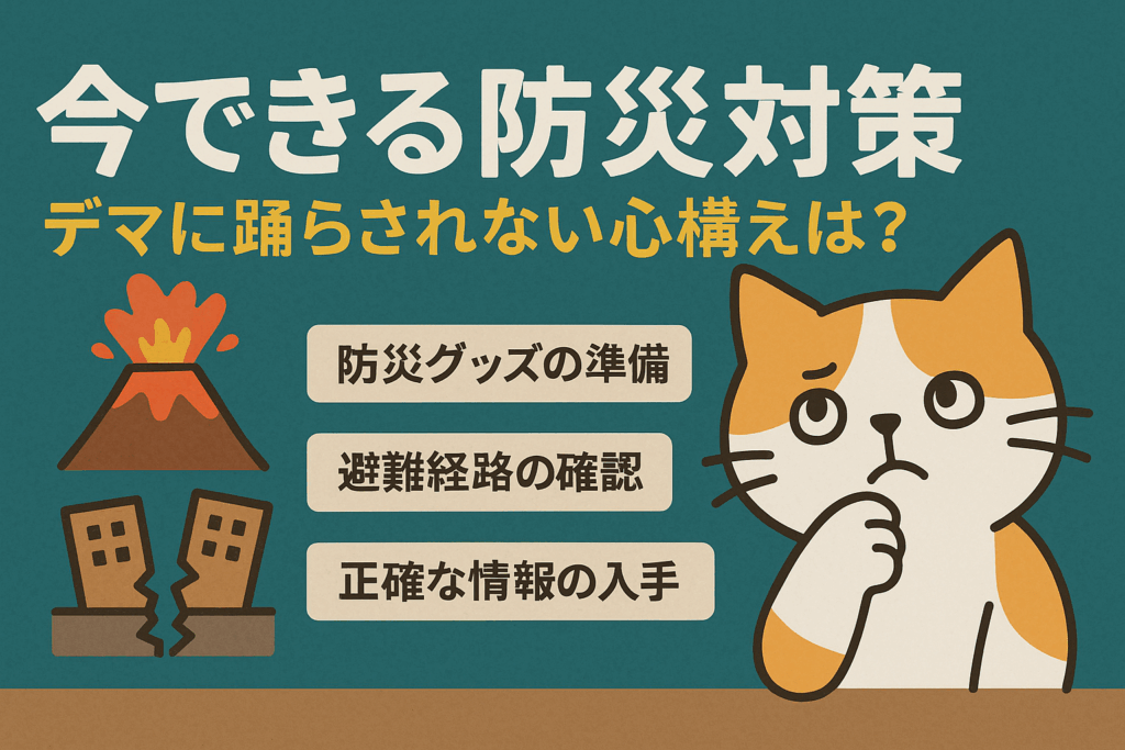 防災対策アイキャッチ
