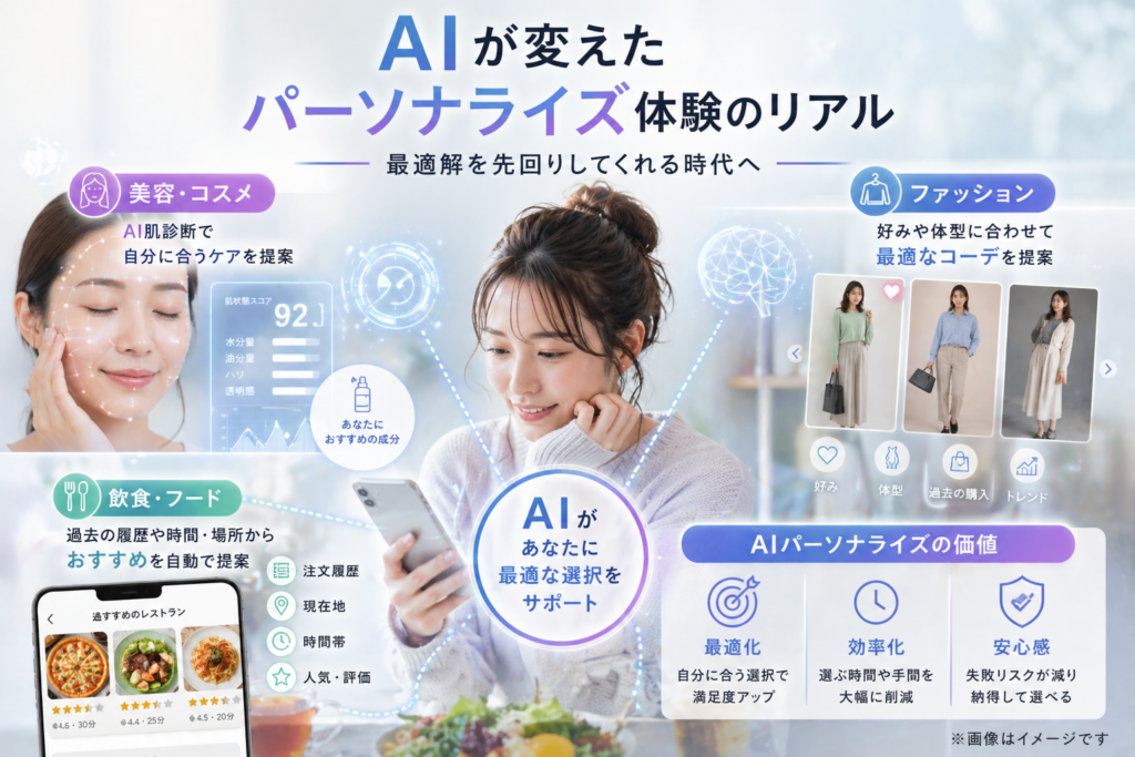 AIのパーソナライズ体験ガイド