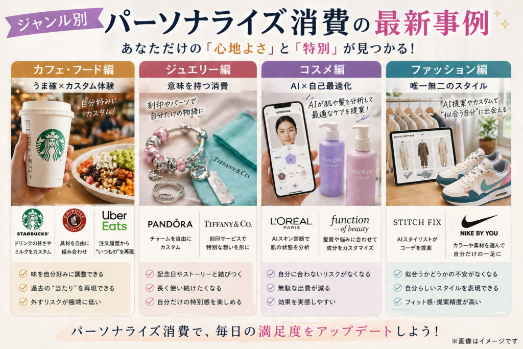 パーソナライズ消費で自分らしさを発見
