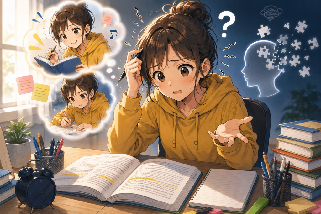なぜ読んだはずなのに覚えられないのか？